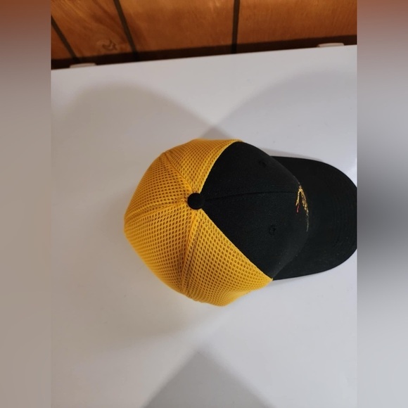 Don’t Tread On Me New Era Mesh Back Medium/Large Yellow and Black Hat EUC - Picture 4 of 10